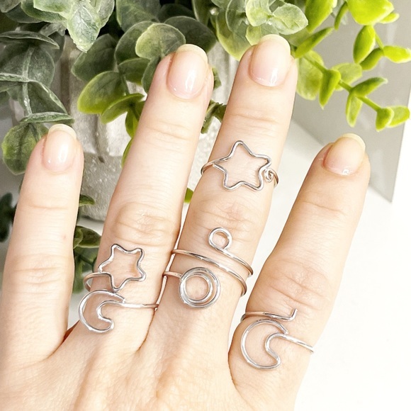 Exclusive and unique 💖 handmade artisan rings. - Picture 2 of 15